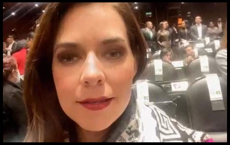 La diputada Lauro Haro Ramírez votó en contra de la iniciativa. ESPECIAL