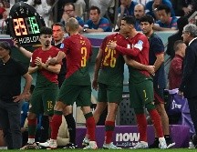 Cristiano Ronaldo entró con el encuentro ya definido. AFP/A. Poujoulat