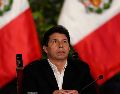 El presidente peruano Pedro Castillo, anunció la disolución del Congreso y después fue destituido. EFE / P. Aguilar