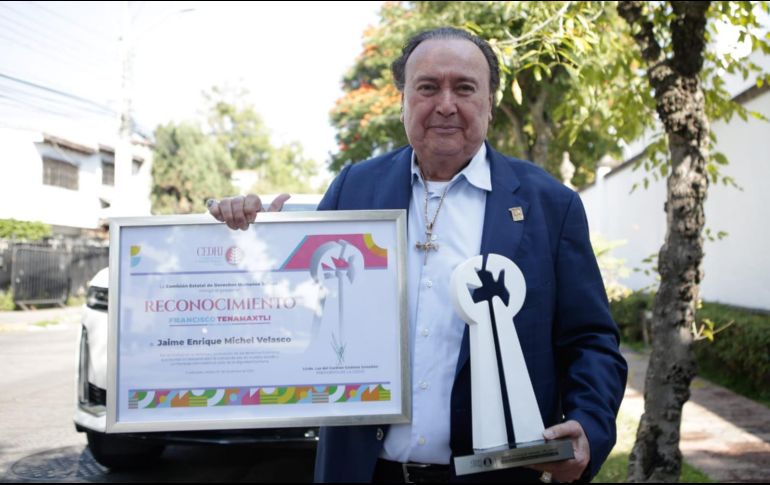 “Tenemos que robustecer los derechos humanos darles más poder que tenga más decisión para que seamos más parejos en la sociedad”, agregó Enrique Michel Velazco. EL INFORMADOR/C. Zepeda