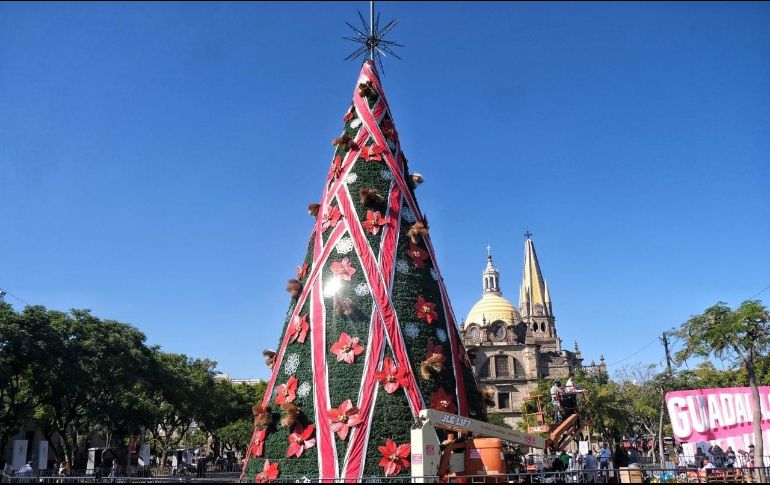 l arranque se dará con el encendido del ya tradicional árbol de Navidad. CORTESÍA/GOBIERNO GUADALAJARA