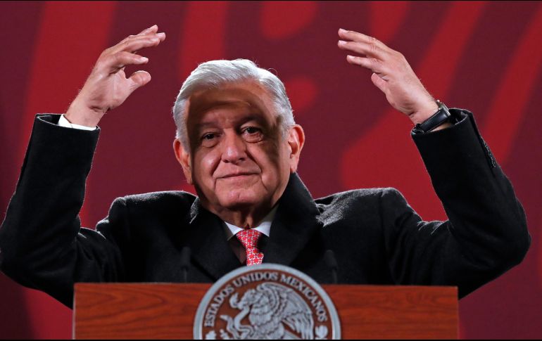 López Obrador defendió su derecho de opinar sobre lo ocurrido en Perú. EFE/M. Guzmán