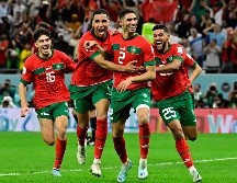 Marruecos buscará hacer historia en la copa del mundo cuando enfrente a Croacia este sábado por el tercer lugar. AFP / ARCHIVO