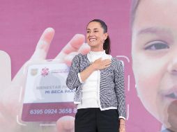 Claudia Sheinbaum resaltó que no se puede castigar a un niño o una niña por no tener una buena calificación; al contrario, se debe incentivar y apoyarlos. ESPECIAL