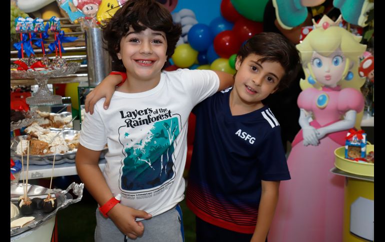 Simon Batarse y Salomón Serur. GENTE BIEN JALISCO/ Claudio Jimeno