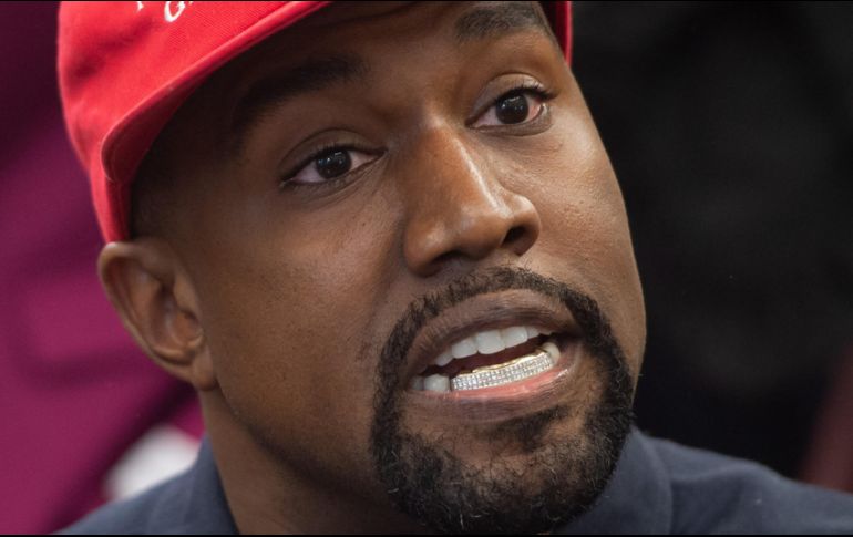 Kanye West ha estado envuelto en el ojo del huracán. AFP/ARCHIVO