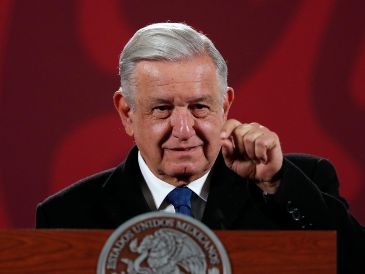 El Presidente López Obrador confía que en el Senado se apruebe su reforma a leyes secundarias en materia electoral. EFE / M. Guzmán