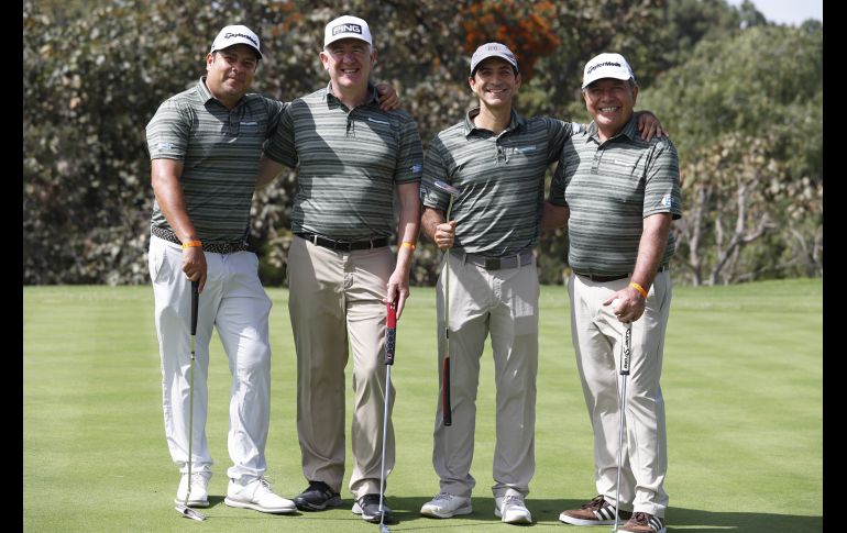Arturo Plasencia, Paul Kenny, Jorge Argaez y Luis Miguel Angulo. GENTE BIEN JALISCO/Claudio Jimeno