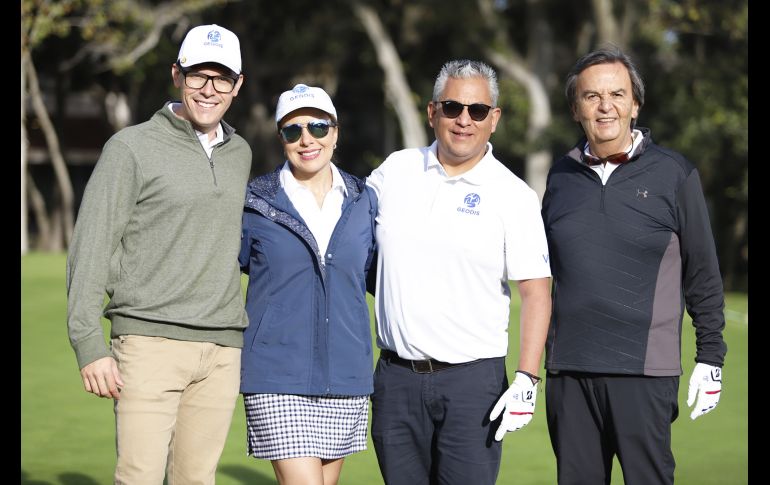 Francisco Preciado, Laura Delgadillo, Víctor Rodea y Federico Chávez. GENTE BIEN JALISCO/Claudio Jimeno