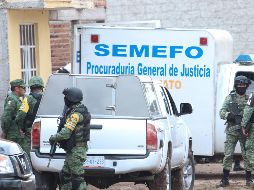 Elementos del Ejército resguardaron la escena de los hechos. EFE / ARCHIVO