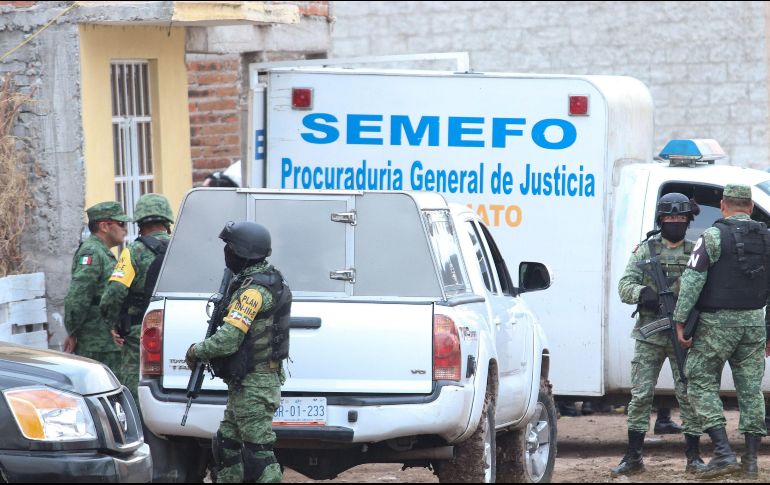 Elementos del Ejército resguardaron la escena de los hechos. EFE / ARCHIVO