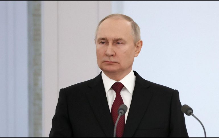 El presidente Vladimir Putin, admitió que 