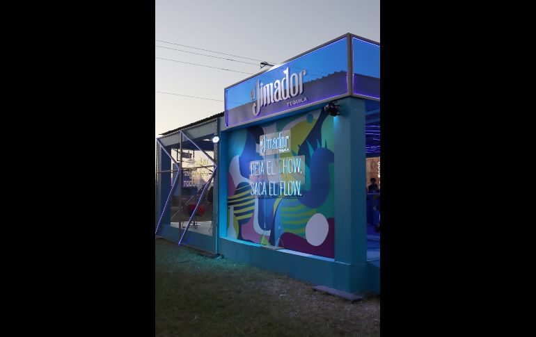 Stand de El Jimador en Flow Fest Guadalajara. GENTE BIEN JALISCO/Christian Pérez