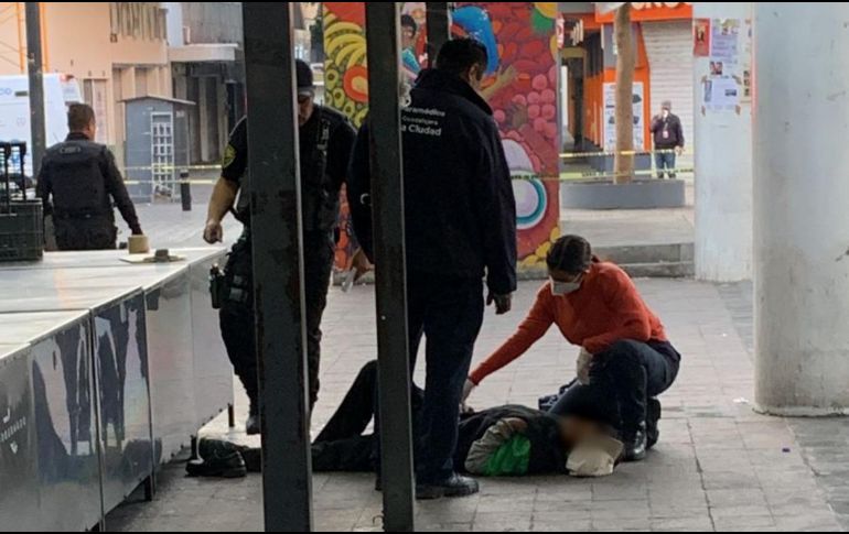 Afortunadamente, los paramédicos lograron reanimar al hombre. ESPECIAL