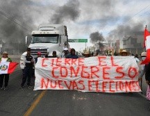 La presidente solicitó calma a quienes están saliendo a protestar. AFP/D. Ramos