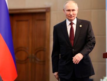 En Washington, asesores del presidente Joe Biden señalaron que los comentarios de Putin son "bravuconerías". AP/S. Bobylev