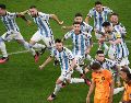 Argentina ya ha estado presente en este tipo de partidos cuatro veces, siendo la última en Brasil 2014, en donde derrotaron precisamente a Países Bajos, también en penales. AP / F. Fife