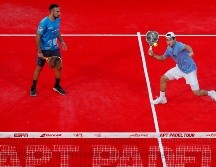 Los ganadores terminan en primer lugar del grupo con 3-0, mientras que Sánchez y Chozas se despiden del torneo con 0-3, a pesar de haber contabilizado mayor número de tiros ganadores con 45 por 36. EFE / F. Guasco