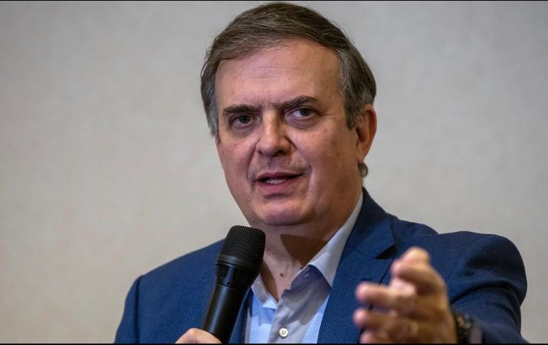 Ebrard señaló que se contestará a Perú por conducto del embajador de México, Pablo Monroy. EFE/M. Sierra