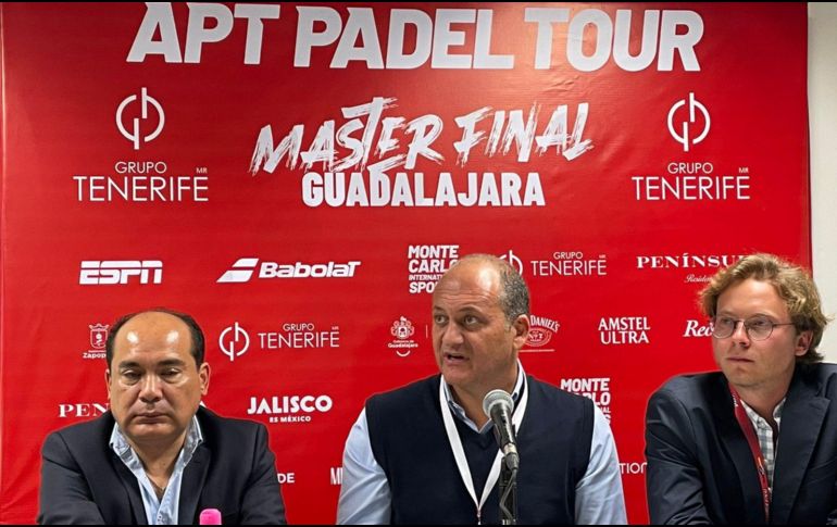 Gustavo Santoscoy dijo que sin duda, el pádel es un proyecto al que se debe apostar. EL INFORMADOR/P. GALLARDO