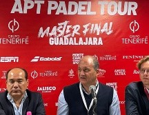 Gustavo Santoscoy dijo que sin duda, el pádel es un proyecto al que se debe apostar. EL INFORMADOR/P. GALLARDO