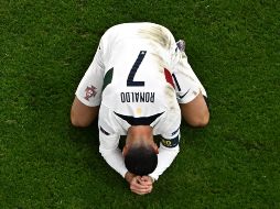 Cristiano Ronaldo puede encontrar un consuelo en que lo realizado durante su carrera no pasó desapercibido.  AFP/M. VATSYAYANA