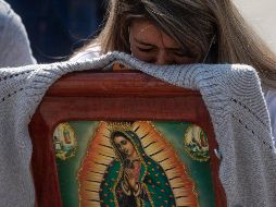 Son millones de fieles los que visitan a la Virgen de Guadalupe en su Basílica. EFE / I. Esquivel