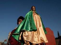 Este 12 de diciembre se celebra el Día de la Virgen de Guadalupe. AFP / N. Asfouri