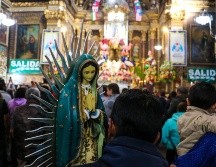 La celebración a la Virgen de Guadalupe en el Santuario se llevó a cabo de manera presencial. EL INFORMADOR / A. Navarro