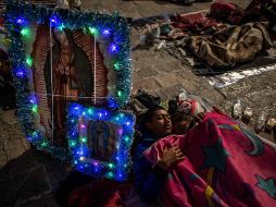 Hoy es 12 de diciembre, Día de la Virgen de Guadalupe, y con él inicia una temporada de celebraciones: el maratón Guadalupe-Reyes. AFP / N. Asfouri