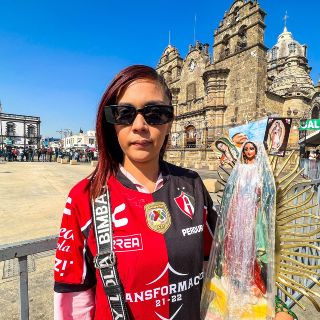 A un año del título de Atlas, María cumple manda a la Virgen de Guadalupe