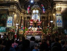 Hombres, mujeres y niños acudieronn a agradecer los favores recibidos. EL INFORMADOR/A. Navarro