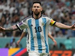Este mismo día, Messi igualó el récord del alemán Lothar Matthäus como el jugador con más partidos disputados en Mundiales. AP / M. Meissner