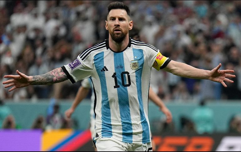 Este mismo día, Messi igualó el récord del alemán Lothar Matthäus como el jugador con más partidos disputados en Mundiales. AP / M. Meissner