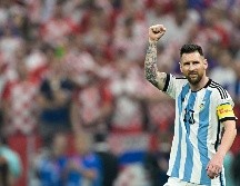 Lionel Messi logró meter a la Selección Argentina en la Final de Qatar 2022. AFP/J. MABROMATA