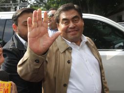 Miguel Barbosa, gobernador de Puebla, falleció la tarde de este martes en la Ciudad de México. ARCHIVO