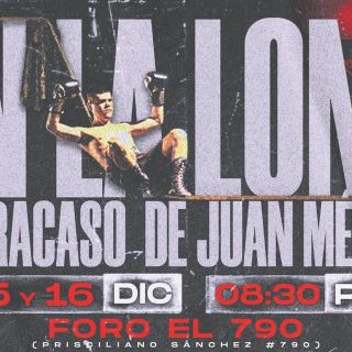 Juan Méndez está "En la lona"