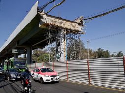 Aún falta la colocación de una columna adicional, central, metálica que abonará al reforzamiento de la pieza. SUN/Archivo