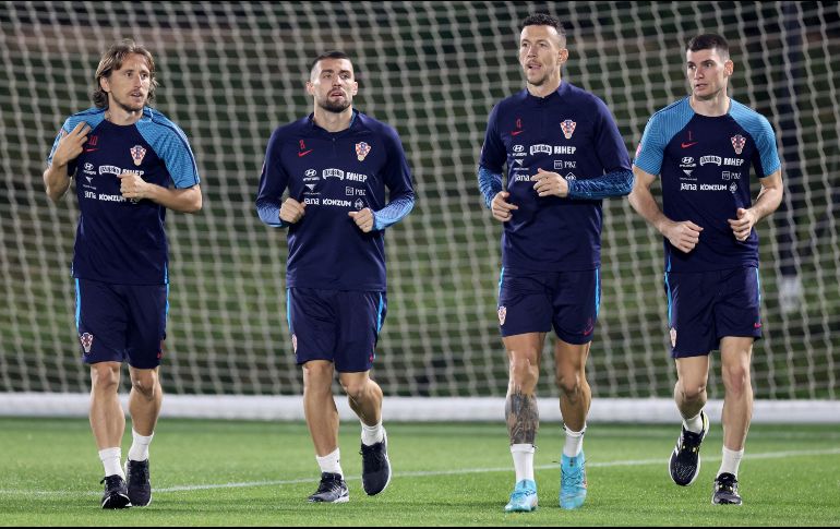 El equipo de Croacia ya se prepara para disputar el partido por el tercer peldaño del Mundial. AFP/J. Guez