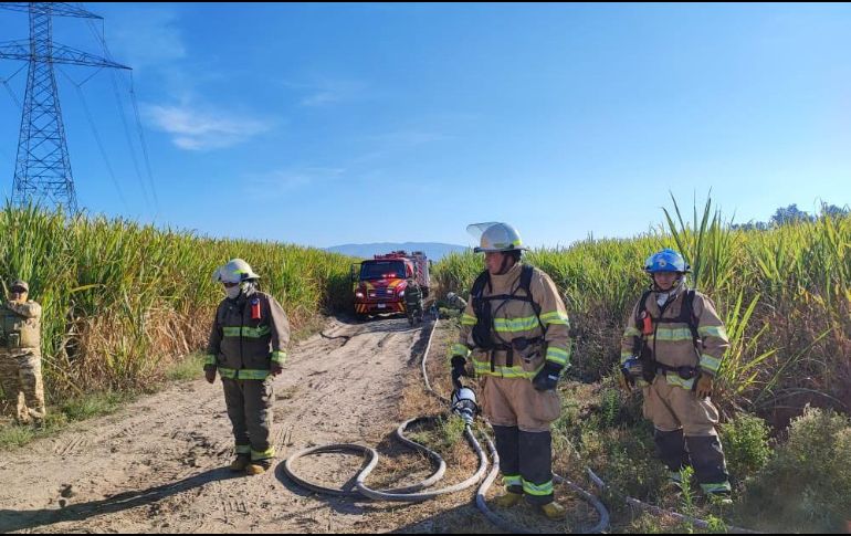 Alrededor de las 8 horas de la mañana se reportó la fuga. ESPECIAL/Protección Civil Jalisco