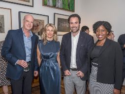 Luis Aranguen,  Yolanda Díaz, David Gómez-Álvarez y Brittany Tomson. GENTE BIEN JALISCO/Santiago Ramírez