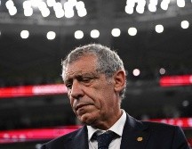FERNANDO SANTOS. El entrenador portugués de 68 años había afirmado el pasado sábado, al respecto de ese último partido de Copa del Mundo, que no planeaba dimitir. AFP / ARCHIVO