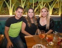 Diego Hernández, Vanessa Resendis y Liz Motolinia. GENTE BIEN JALISCO/Antonio Martínez