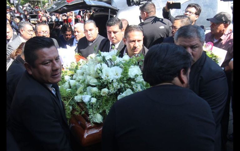 Los restos de Miguel Barbosa yacen en el panteón municipal de su natal Tehuacán, Puebla. SUN