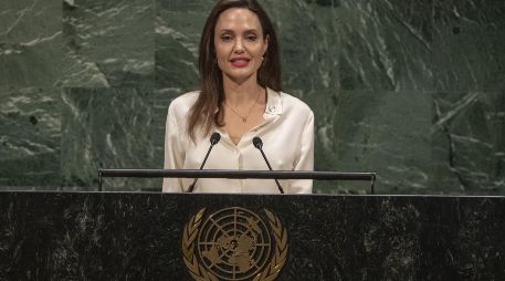 Angelina Jolie dice sentirse muy privilegiada por haber trabajado durante tantos años en la Agencia de las Naciones Unidas para los Refugiados. EFE / ARCHIVO