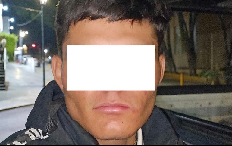 El motociclista se identificó como Ángel Asaid “N”, de 19 años. CORTESÍA/Policía GDL