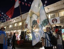 El Lusail Iconic Stadium, donde se jugará la final el domingo, tiene capacidad para 88 mil 900 personas, pero se calcula que más de 30 mil argentinos se encuentran en Qatar. AFP / G. Cacace