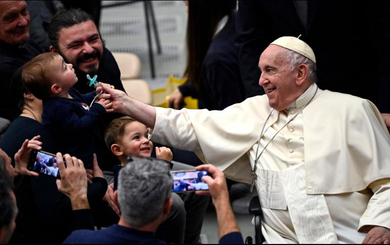 El Papa Francisco cumple 86 años con problemas en su rodilla. EFE / ARCHIVO
