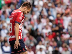 Jesús Angulo fue consolado por Fernando Beltrán y Cristian Calderón, quienes le desearon el mayor de los éxitos en el León para el Clausura 2023. IMAGO7 / ARCHIVO