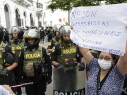 La presidente Boluarte descartó presentar su renuncia a pesar de las protestas en su contra. EFE